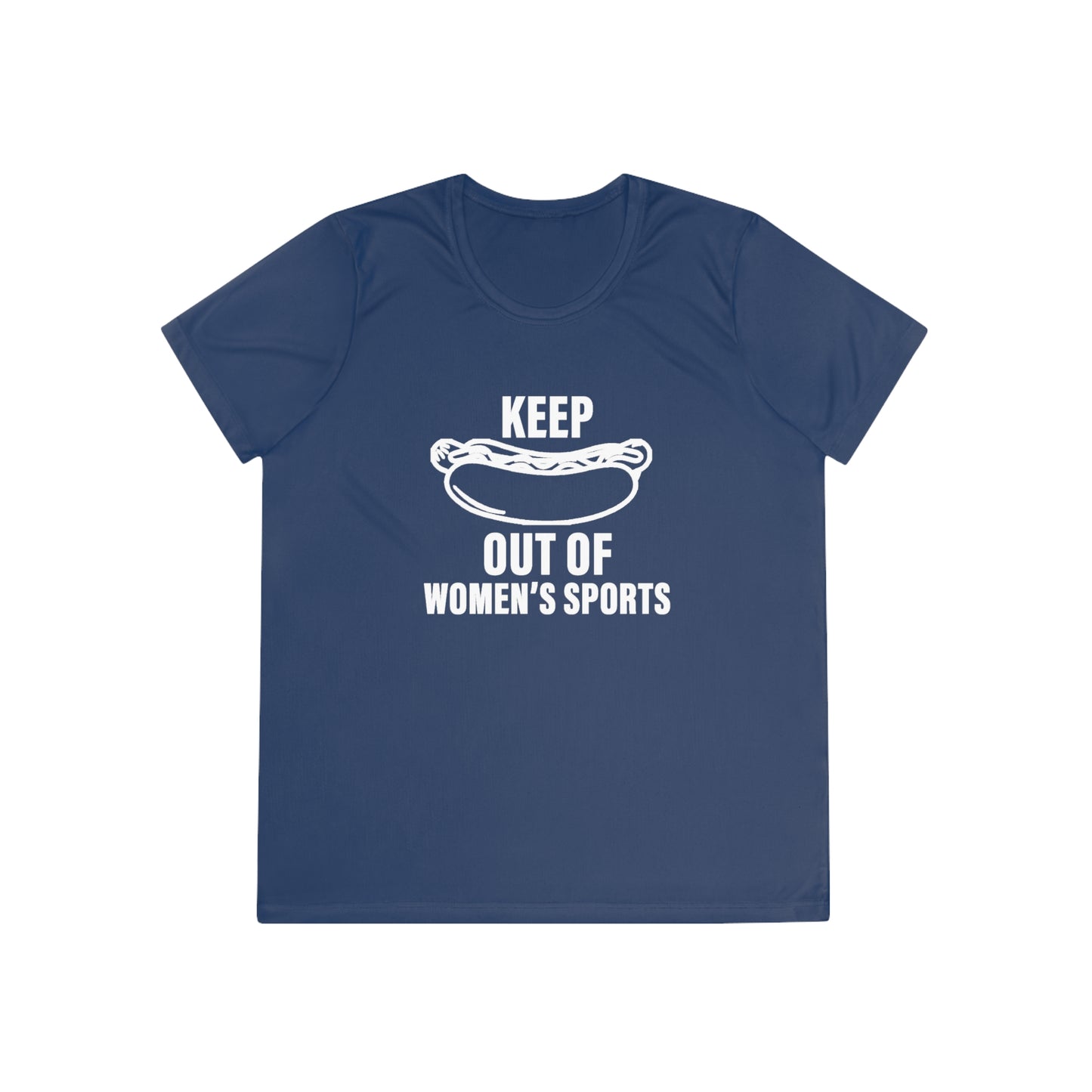 Keep 'Hot-Dogs' Out of Women's Sports | Ladies Competitor Tee