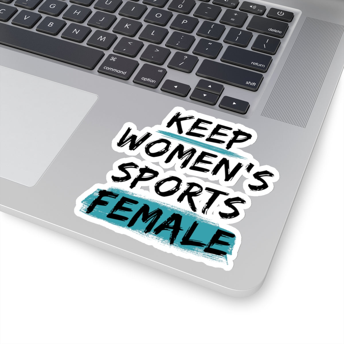 Keep Women's Sports Female Sticker I Teal