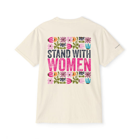 Stand With Women | Pocket T-Shirt