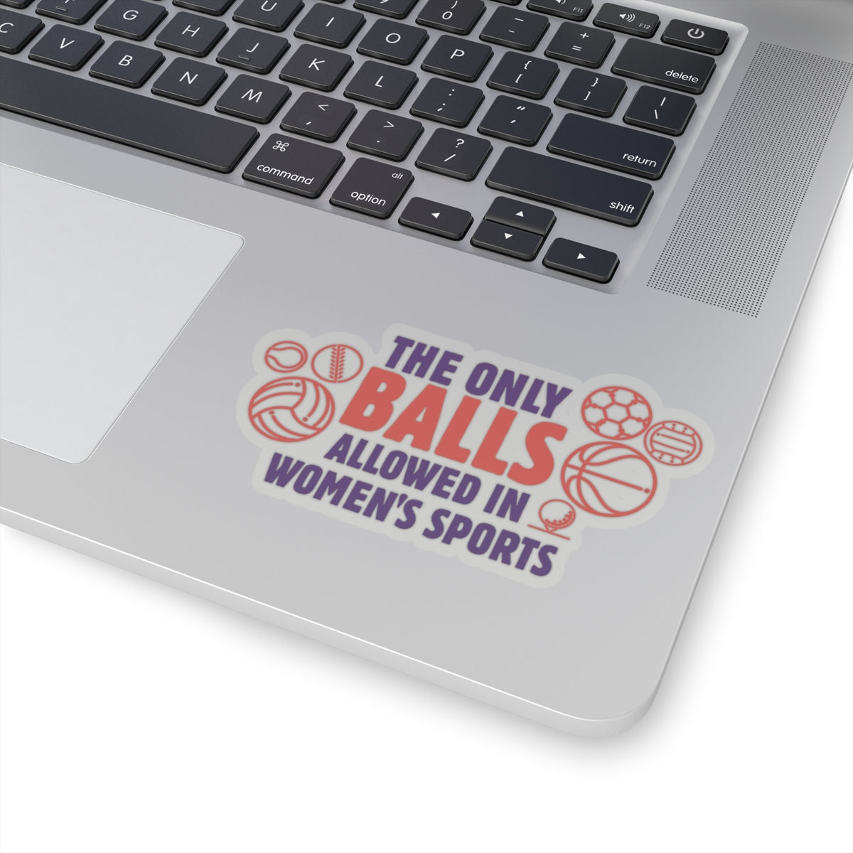 The Only Balls in Women’s Sports | Sticker