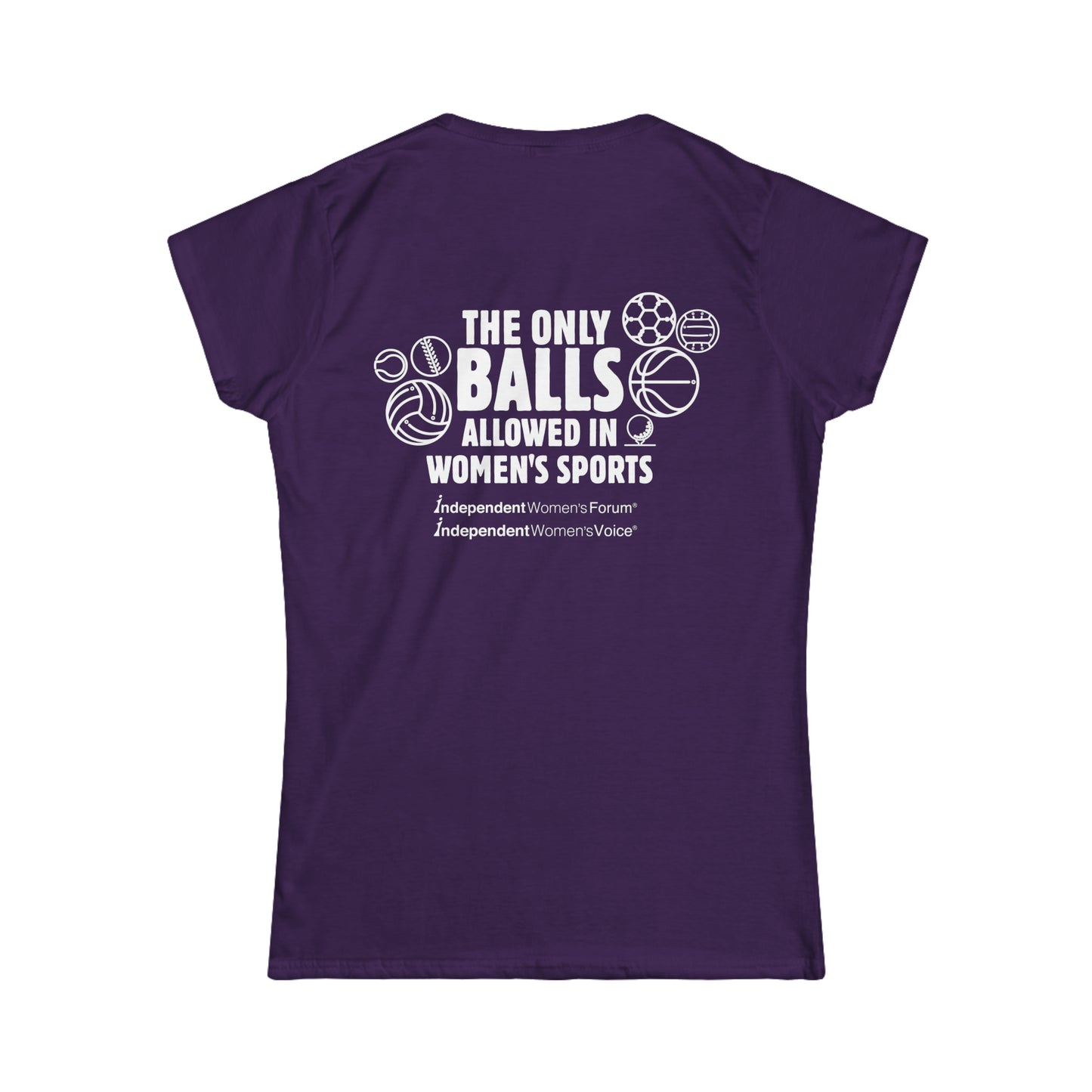 The Only Balls in Women’s Sports | Princess Cut T-Shirt