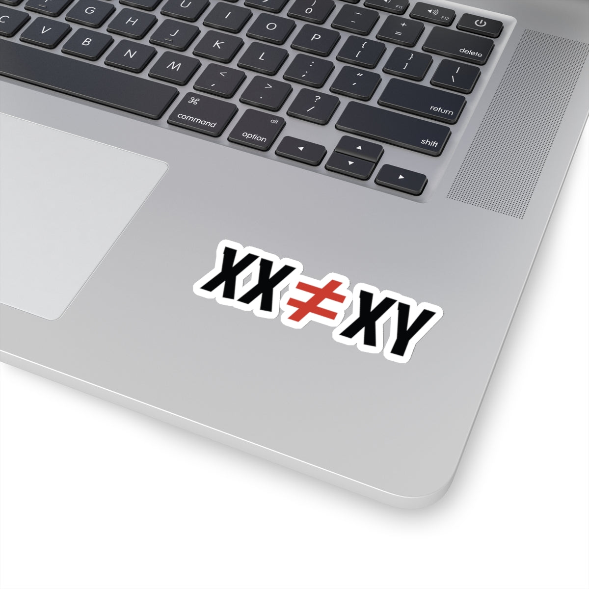 XX ≠ XY | Black & Red Sticker