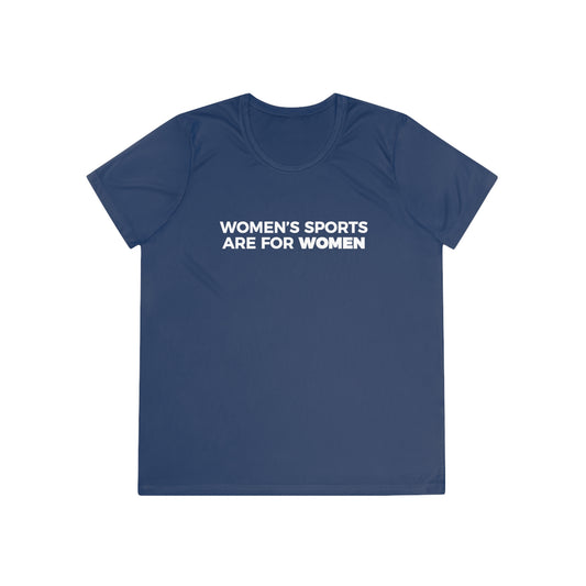 Women's Sports are for Women | Ladies Competitor Tee