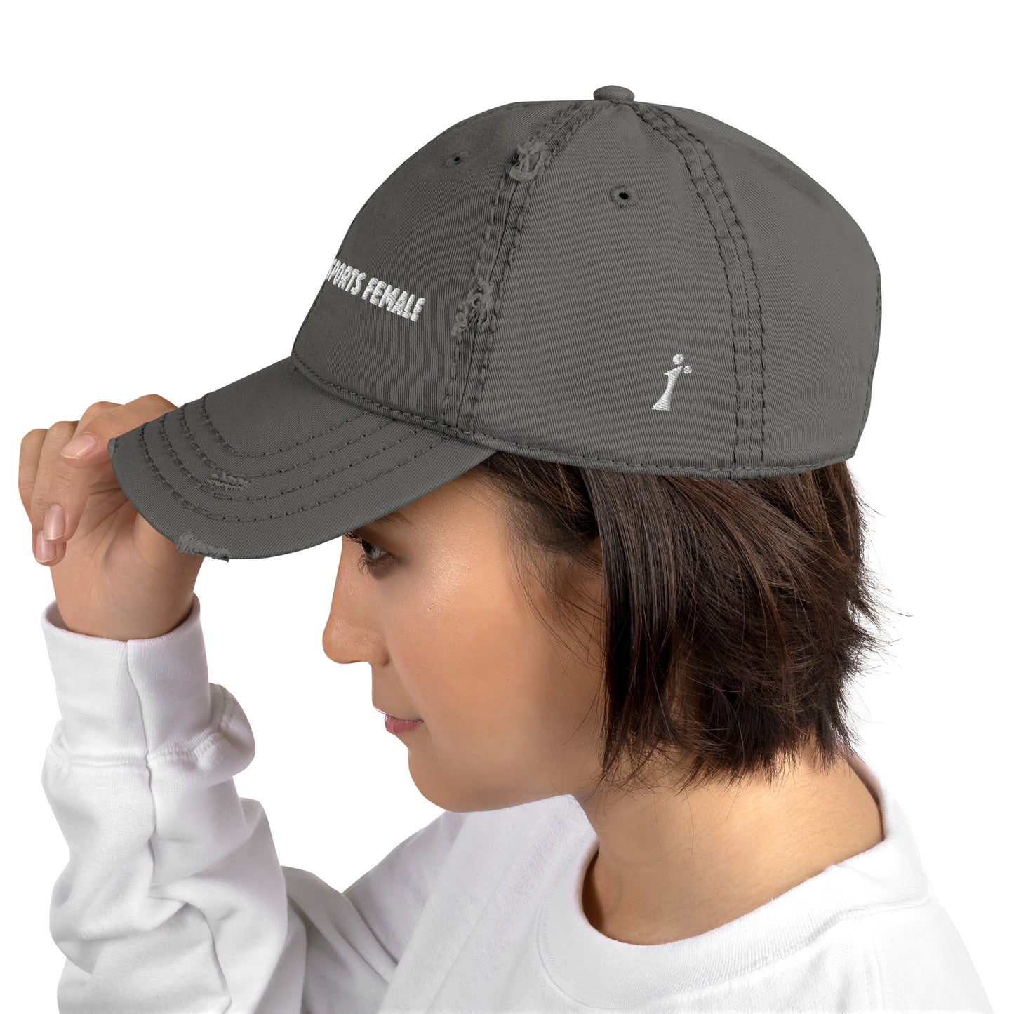 Women’s Sports | Distressed Baseball Hat
