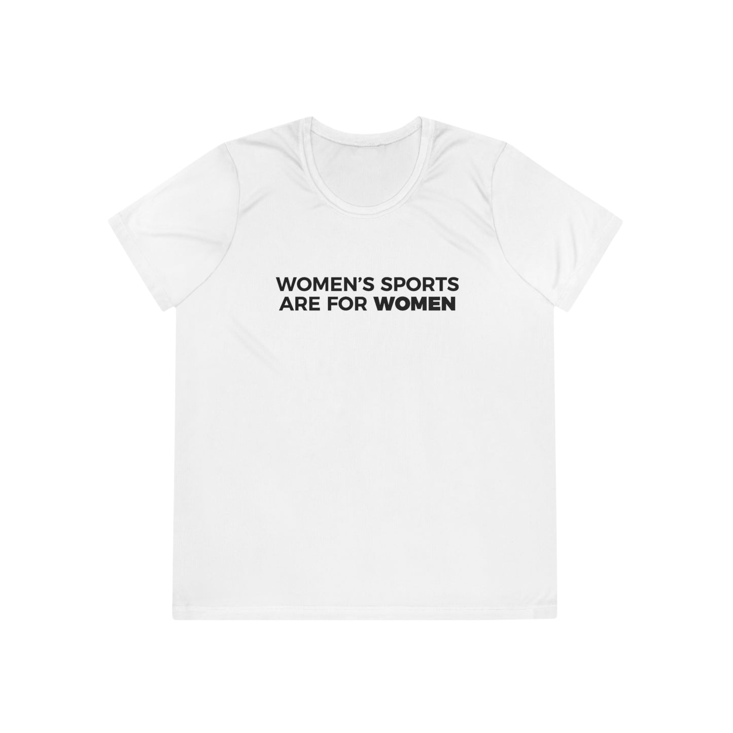 Women's Sports are for Women | Ladies Competitor Tee