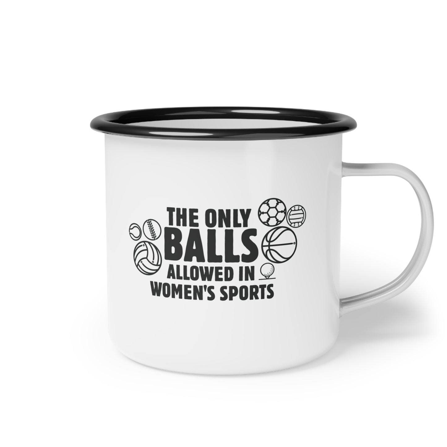 The Only Balls in Women’s Sports | Campfire Mug