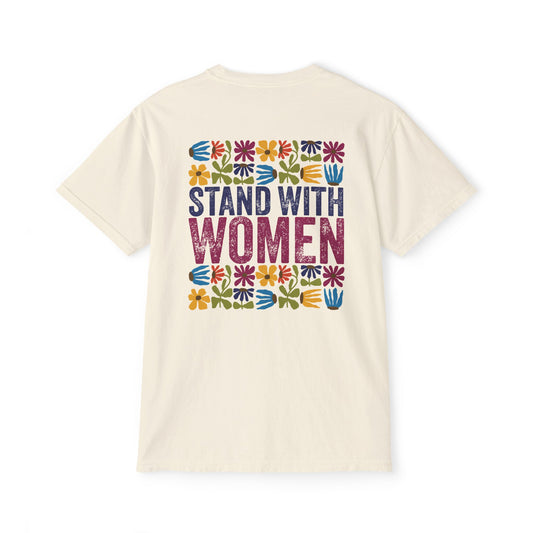 Stand With Women | Pocket T-Shirt