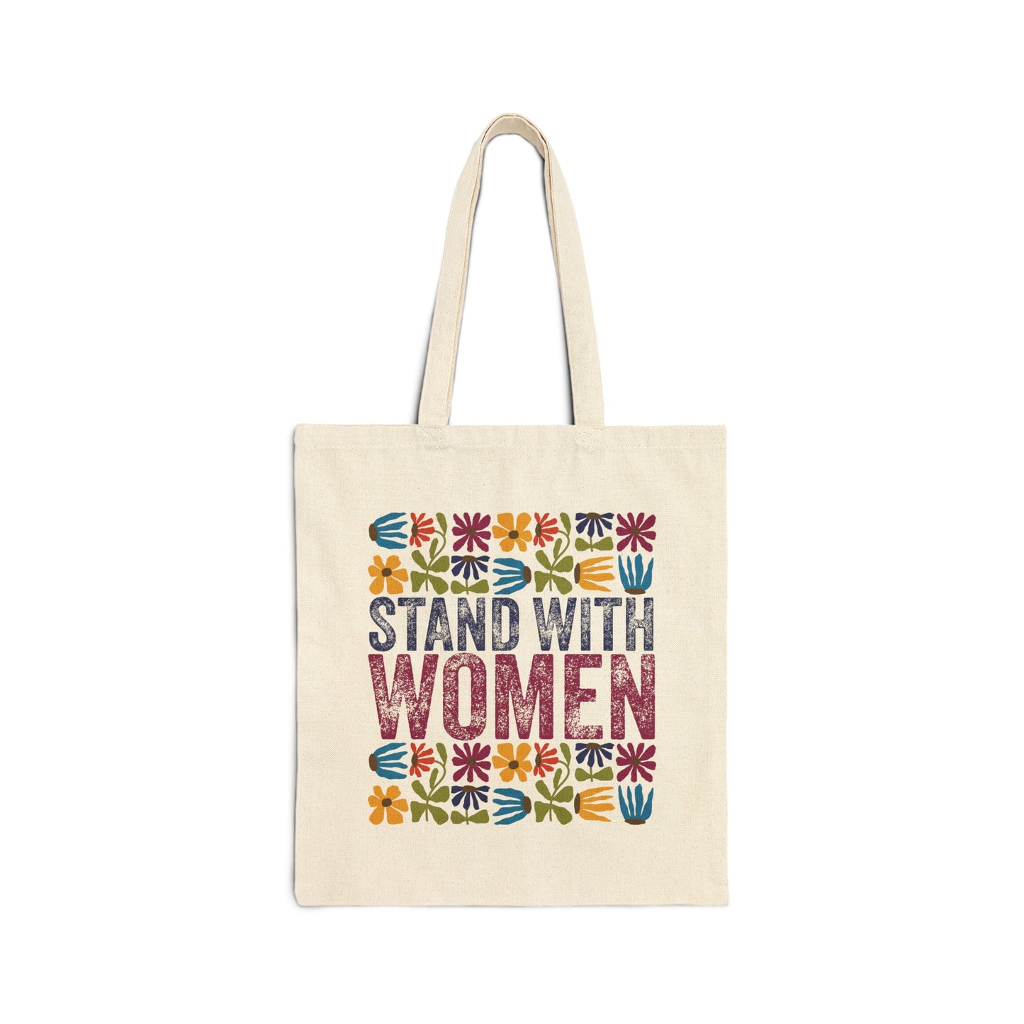 Stand with Women | Canvas Tote Bag