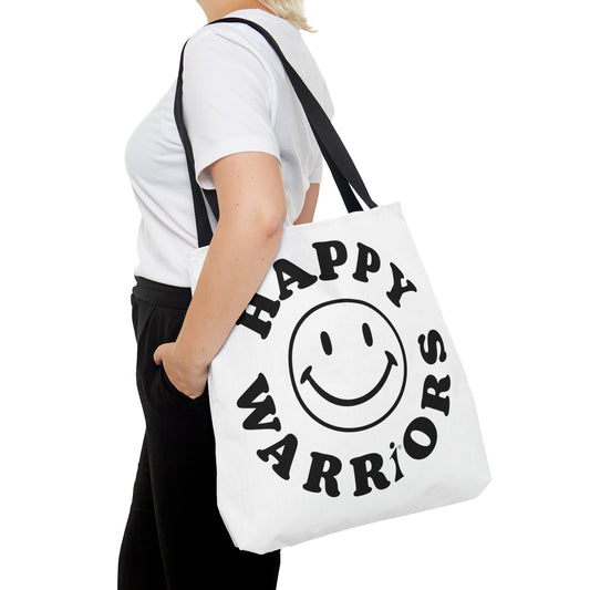 Happy Warriors | White Tote Bag