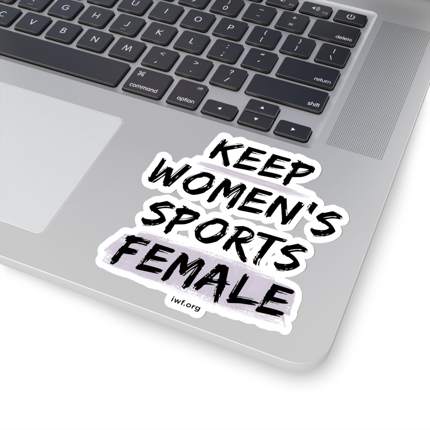 Keep Women's Sports Female Sticker I Lavender