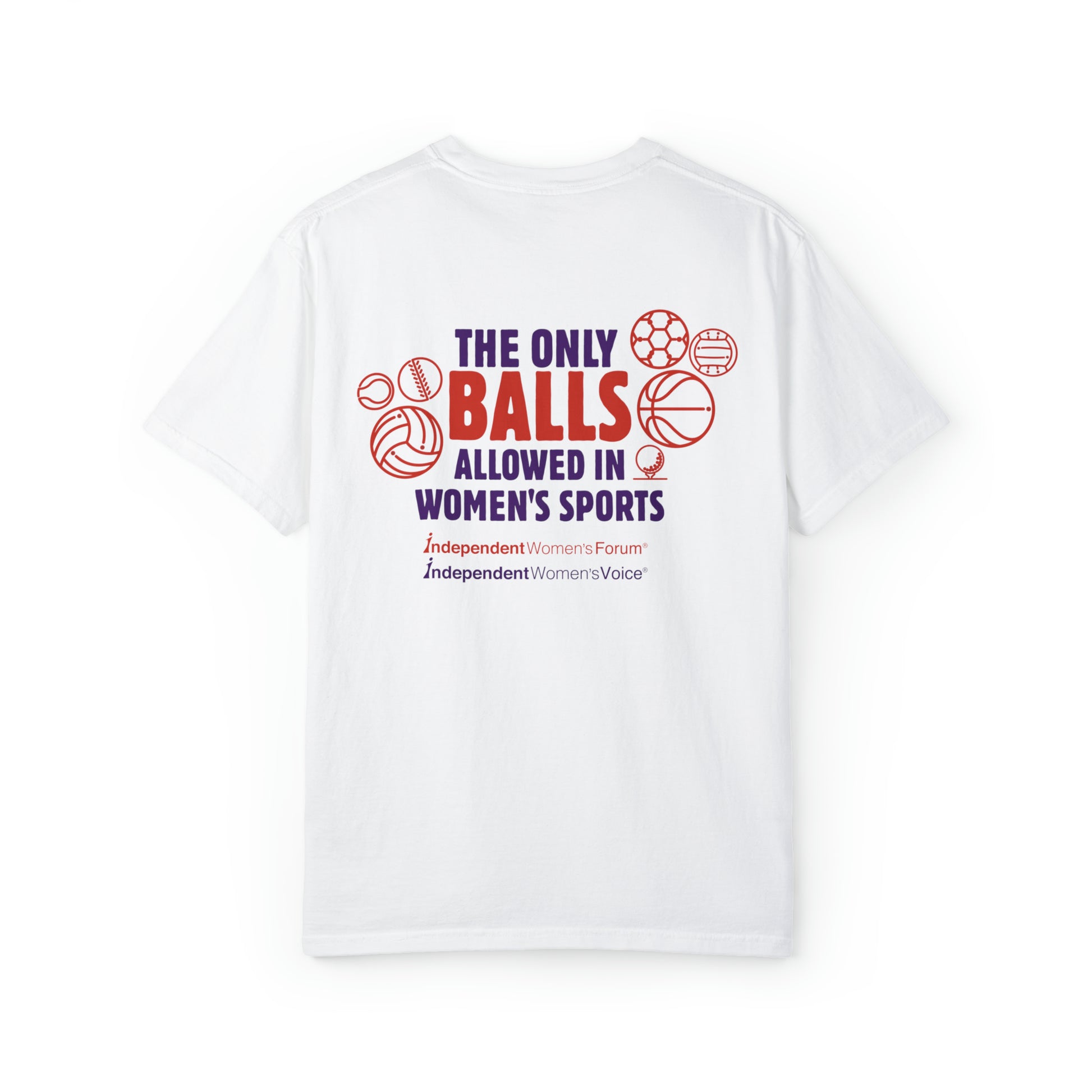The Only Balls in Women’s Sports | T-Shirt