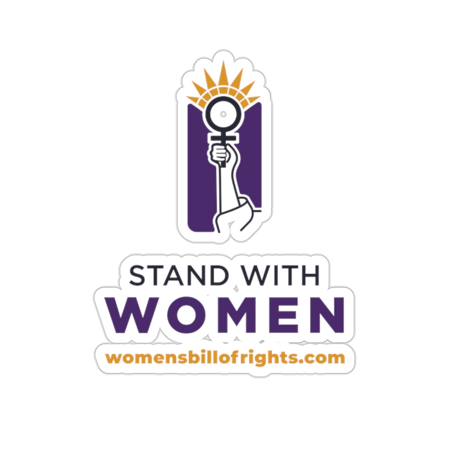 Stand with Women Sticker