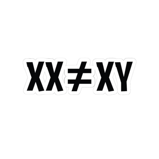 XX ≠ XY | Sticker
