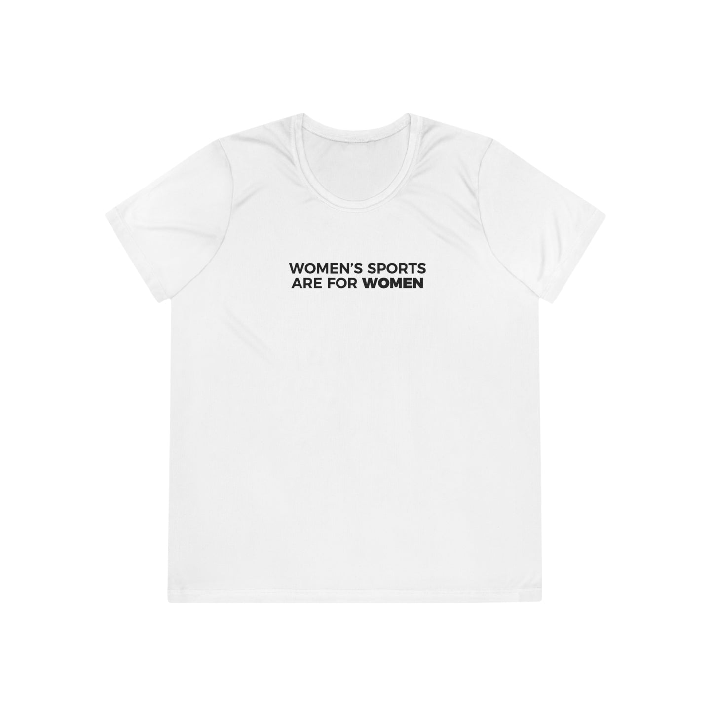Women's Sports are for Women | Ladies Competitor Tee