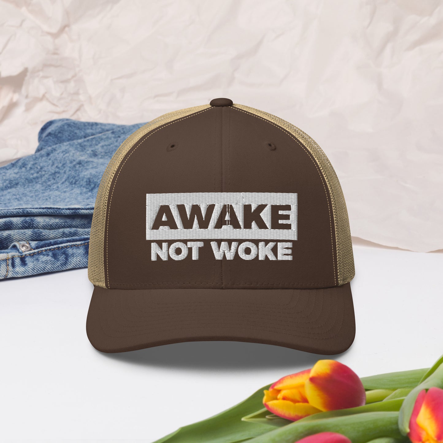 Awake Not Woke | Trucker Hat