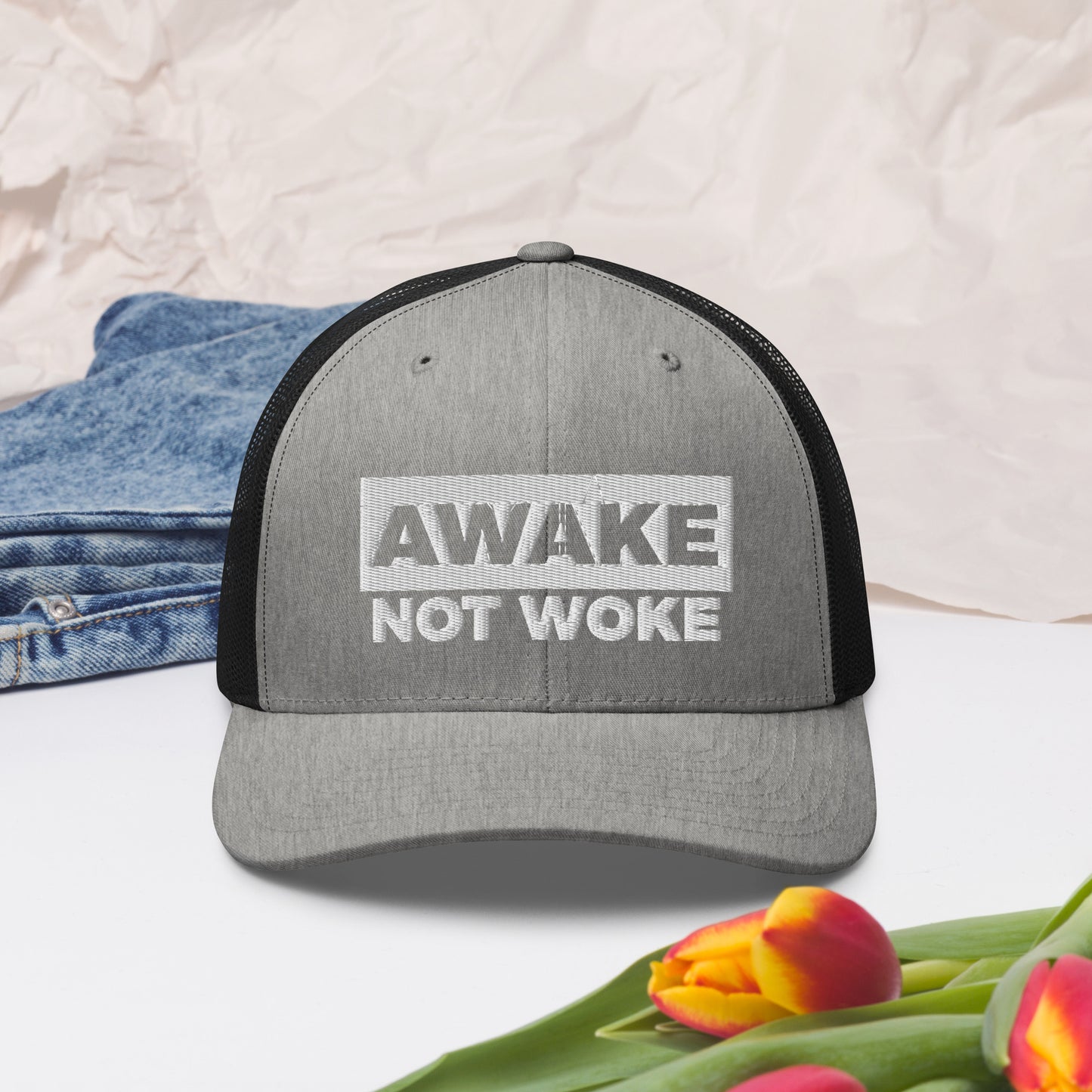 Awake Not Woke | Trucker Hat