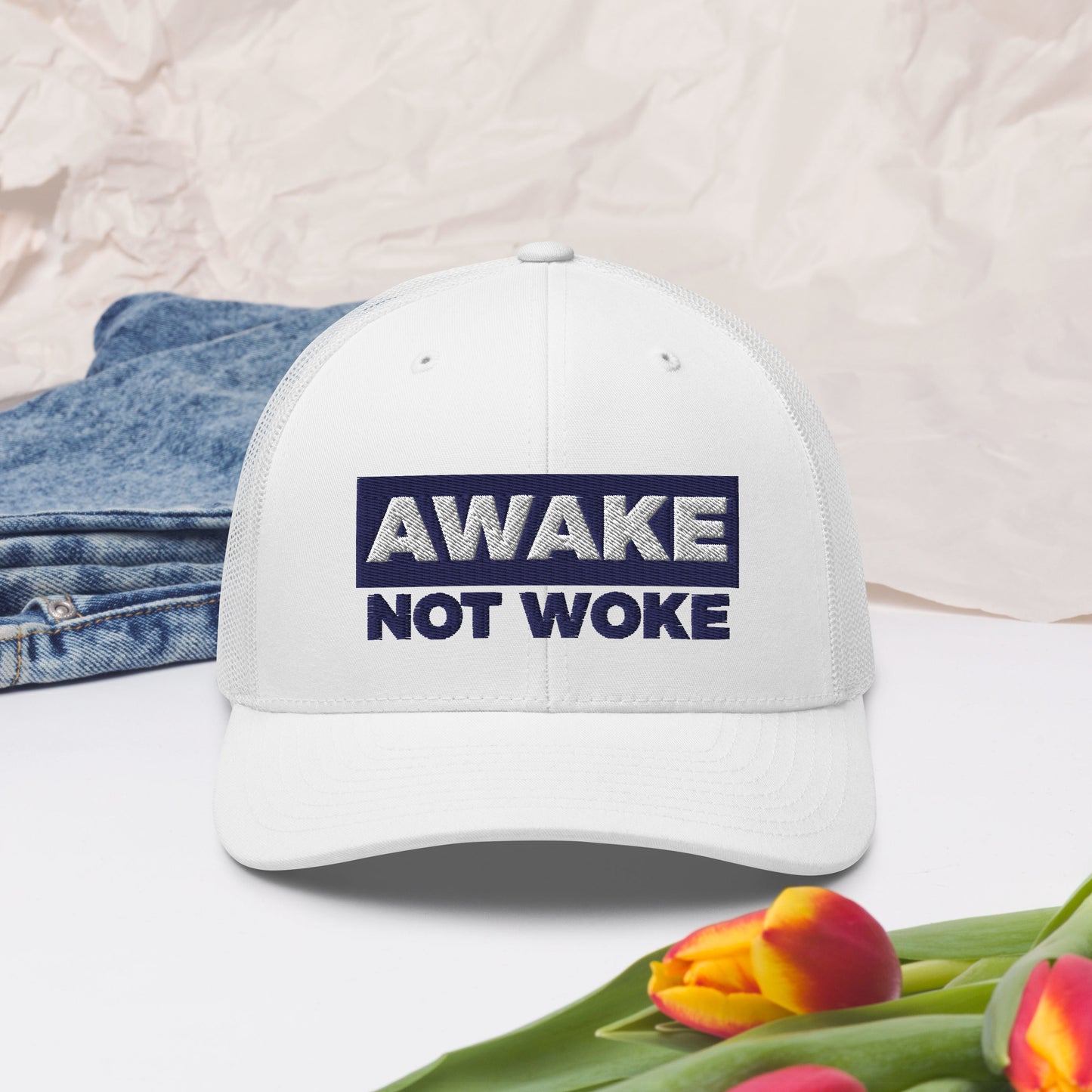 Awake Not Woke | Trucker Hat